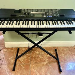 Casio 61-Key Portable Electronic Keyboard with Stand
