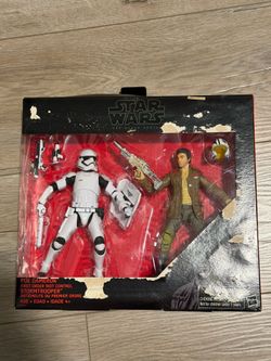 Star Wars: Black Series Poe Dameron and First Order Stormtrooper
