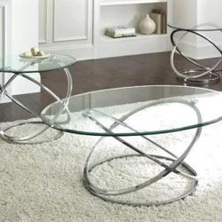 COFFEE TABLE & END TABLES 🤪🤍