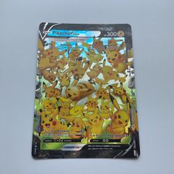 Pikachu V-Union *BIG CARD* READ DESCRIPTION