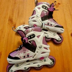 Roller Derby Stryde Girl's Adjustable Inline Skates

