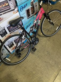 Women s Cross Train Black Pink 700c Bicycle for Sale in Los Angeles CA OfferUp