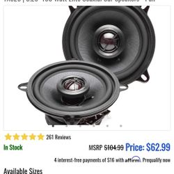 Skar TX 5.25" Speakers (Kicker Pioneer Kenwood Alpine Jl Fi Re Audio Mtx Sony 6x9 6 X 9 Bass Car Stereo 2 3 Way Coaxial Amp Amplifier Box Tweeters Kit