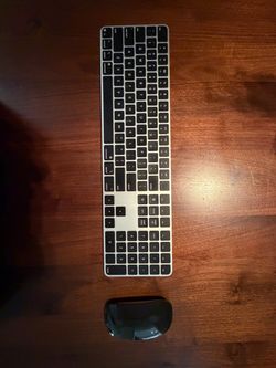 Apple Magic Keyboard and mouse
