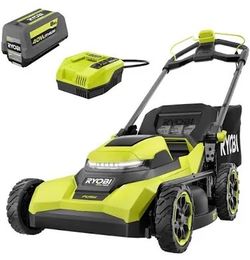 NEW RYOBI 40V HP Brushless 20 in. Cordless Battery Walk Behind Push Lawn Mower with 6.0 Ah Battery and Charger BRAND NEW IN BOX