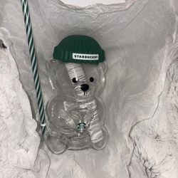 Starbucks Bearista Glass Cup