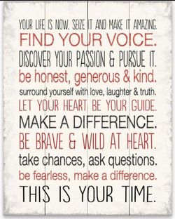 Make A Difference Canvas Wall Decor