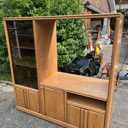 Oak Entertainment Center