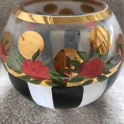 Mackenzie Childs Medium Heirloom Globe Vase