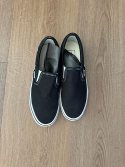 Vans Classic Slip-On Sneakers Black White