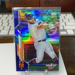 Pete Alonso Opening Day Blue Foil Rookie
