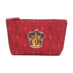 Harry Potter Gryffindor House Crest Red Makeup Bag Toiletry Travel Pouch