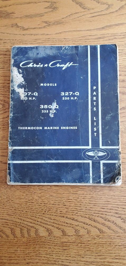 Antique Chris Craft Engine Manual