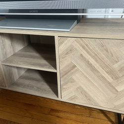 Beige Tv Stand