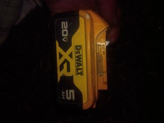 20v DeWalt 5ah
