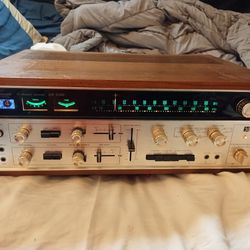 Vintage Quadraphonic Stereo Receiver SANSUI QR-6500