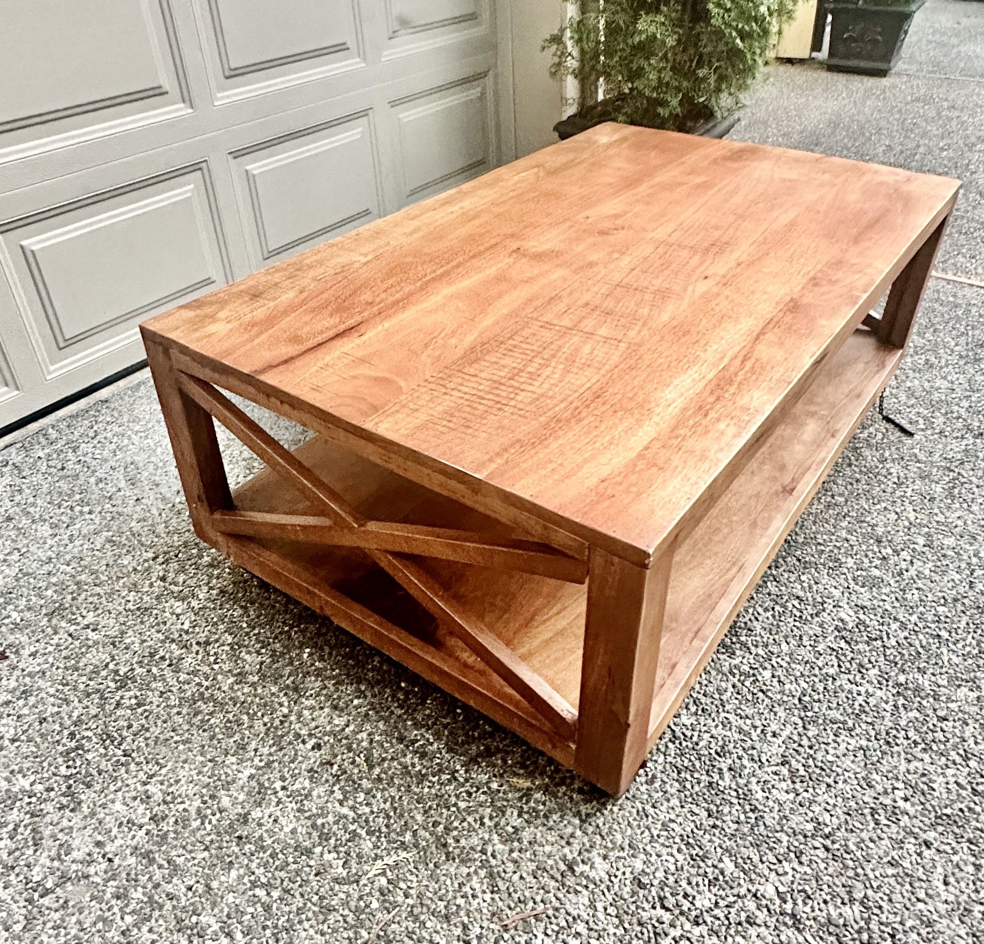 Wheeled Coffee Table