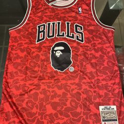 New! Bape Chicago Bulls Jersey 93 High Quality! XL