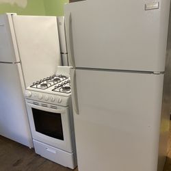 BRAND NEW GAS STOVE/. FRIDGE GOOD CONDICTION