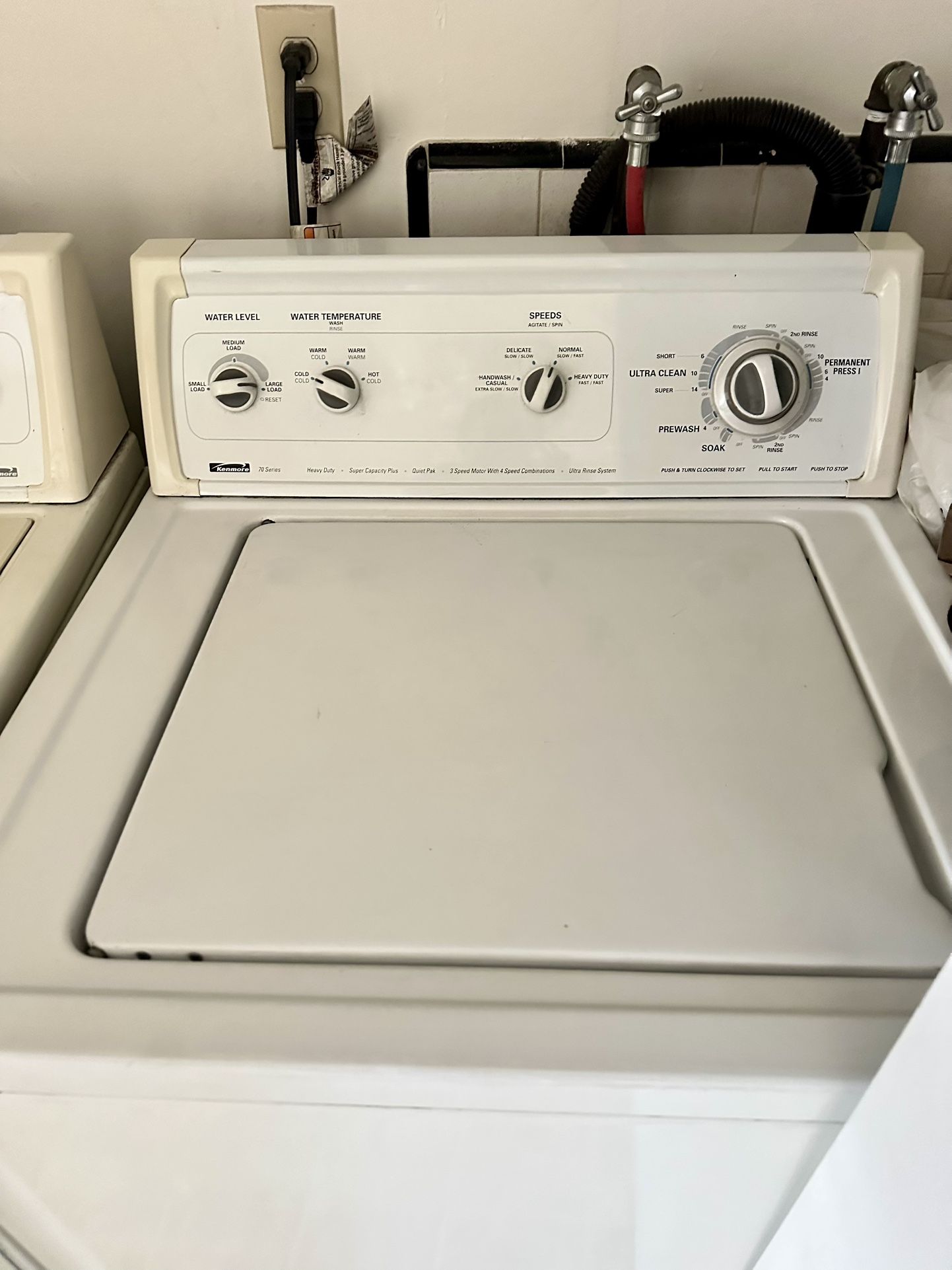 KENMORE washer