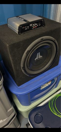 JL Audio Subwoofer and Amp