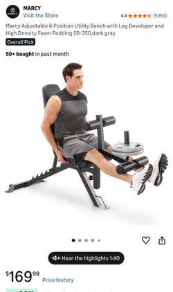 Marcy adjustable bench