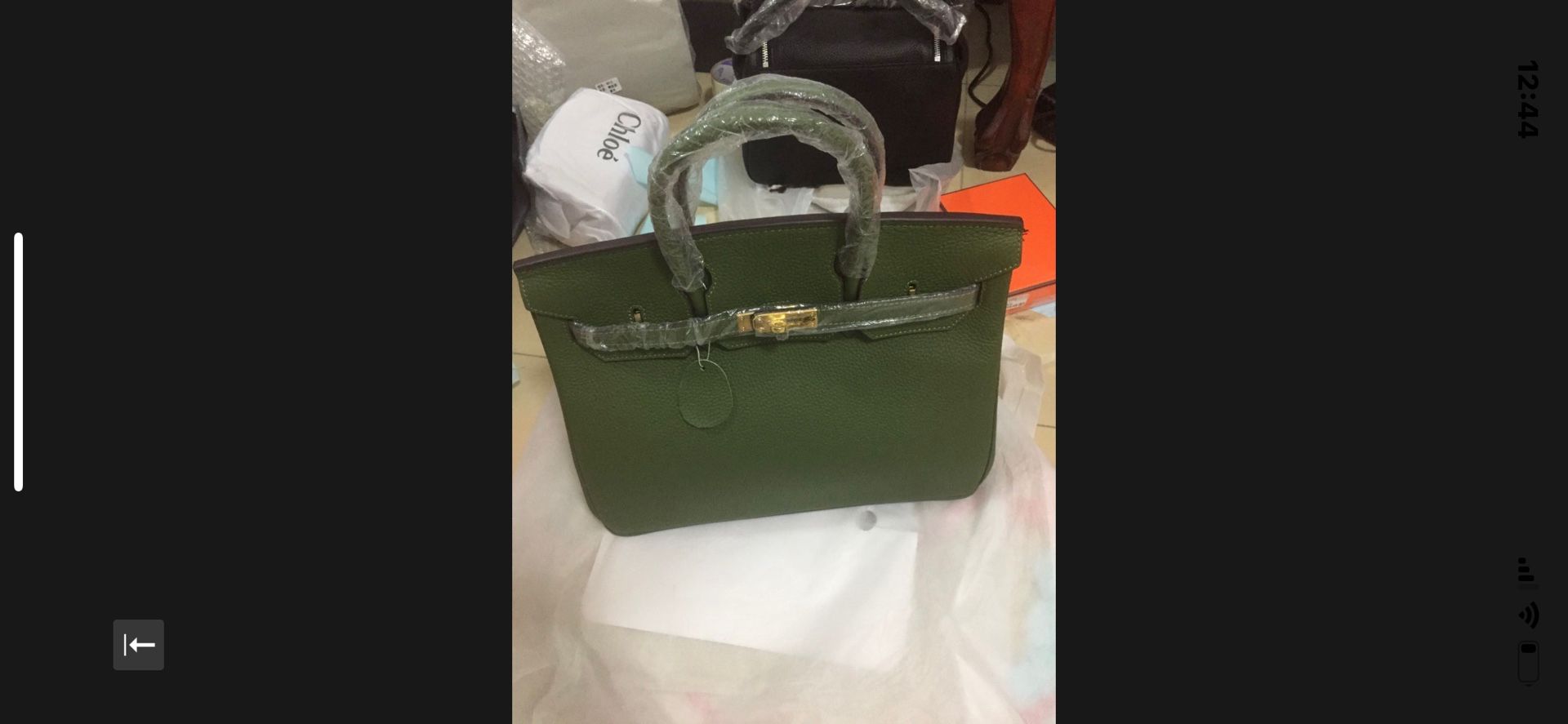 Hermes Birkin NWT Army Green Leather Satchel for Sale in North Miami Beach,  FL - OfferUp