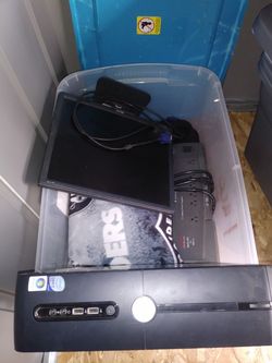 Computer tower monitor computer surge