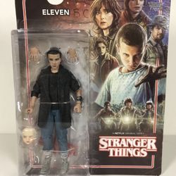 Brand new McFarlane 2018 Netflix Stranger Things Eleven 11 Punk Action Figure