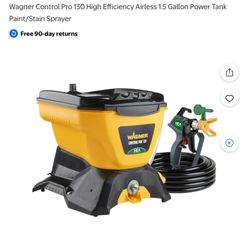 Wagner control pro 130 paint sprayer 