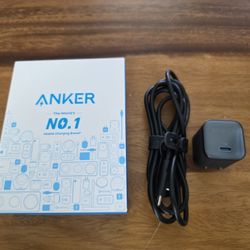 Anker Nano 45W Charger and USB-C Cable