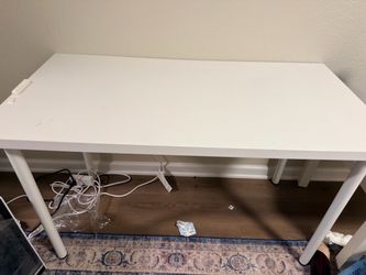 White Desk IKEA