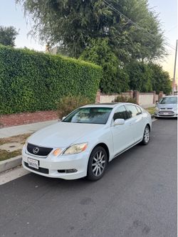 This is my white 2007 Lexus GS 350 sedan 4D
