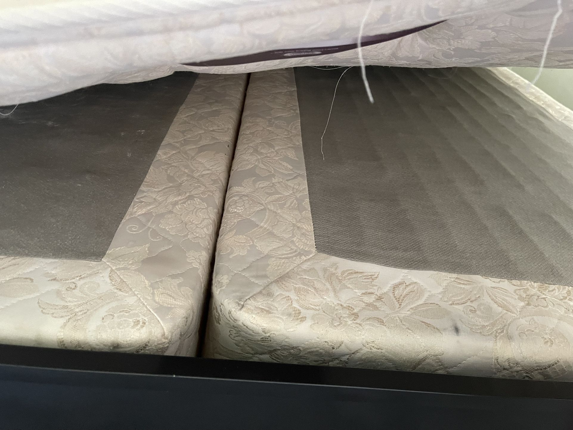 Cal king Mattress With Box Springs