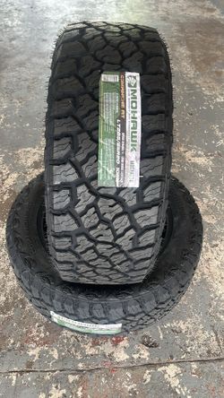 LT285/55R20 Mohawk A/T tires with free Installation