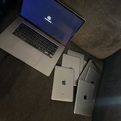 MacBook Pro and iPads 