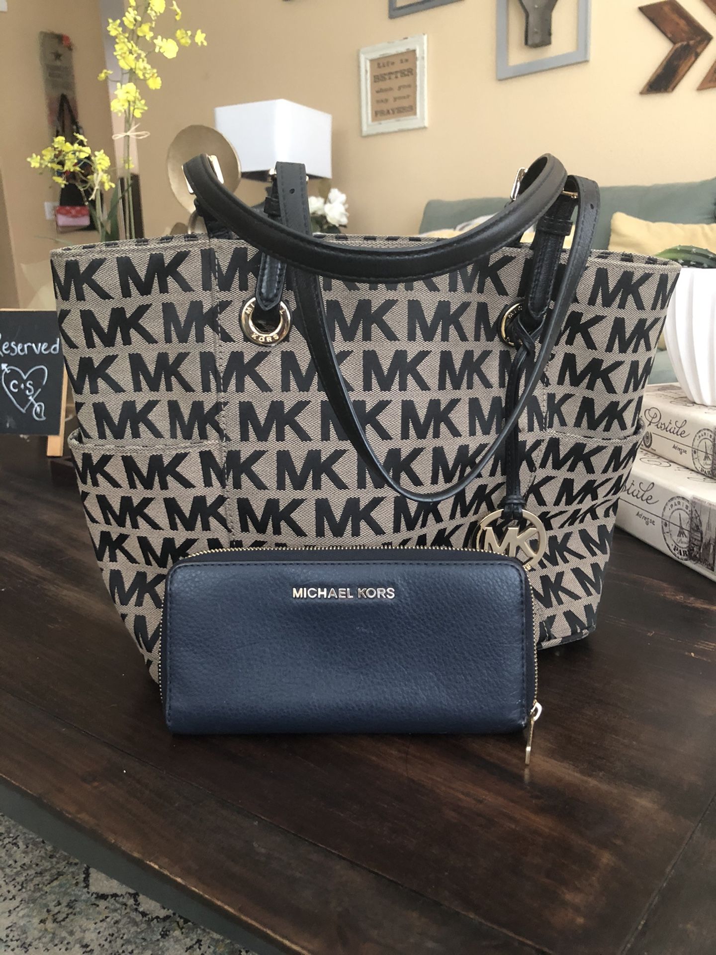 MK Bag and wallet