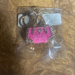 Pink Purse Keychain