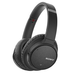 SONY WH-CH700N Wireless Noise Canceling Over-the-Ear Headphones - Black