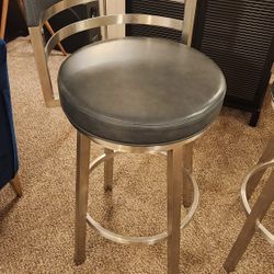 Modern Swivel Bar Stools (2)
