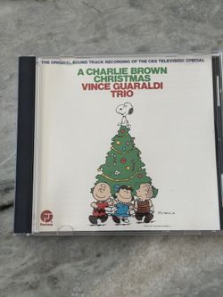 A Charlie Brown Christmas CD~Original  TV Soundtrack~1988 Vince Guaraldi Trio - 