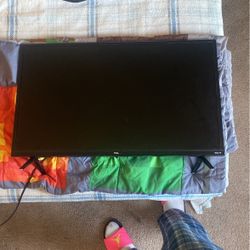 34 inch TCL Roku TV w/ Box & Remote