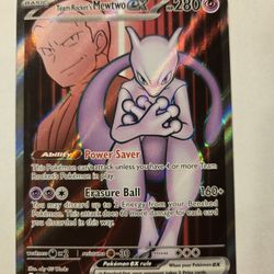 Team rockets Mewtwo
