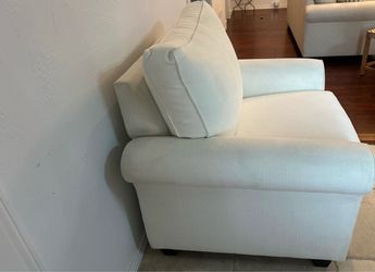 Like new Pottery Barn comfort roll arm recliner original price $1399