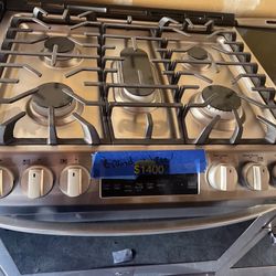 LG Slide Gas Stove Dual W/ Convention Oven ( Brand New )