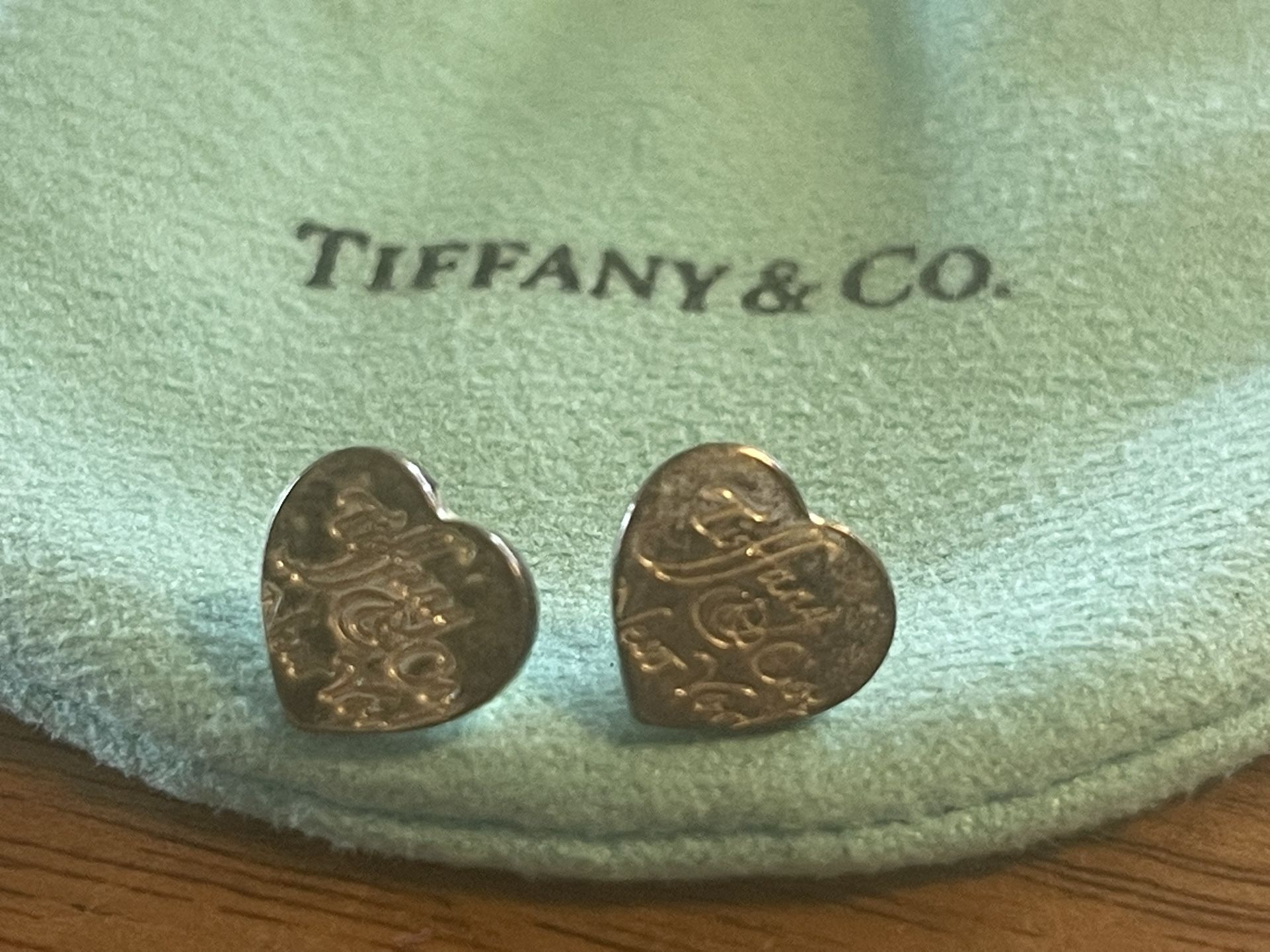 Tiffany Heart Earrings