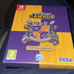 Two Point Campus Enrolment Edition Nintendo Switch NSW BRAND NEW SEALED 