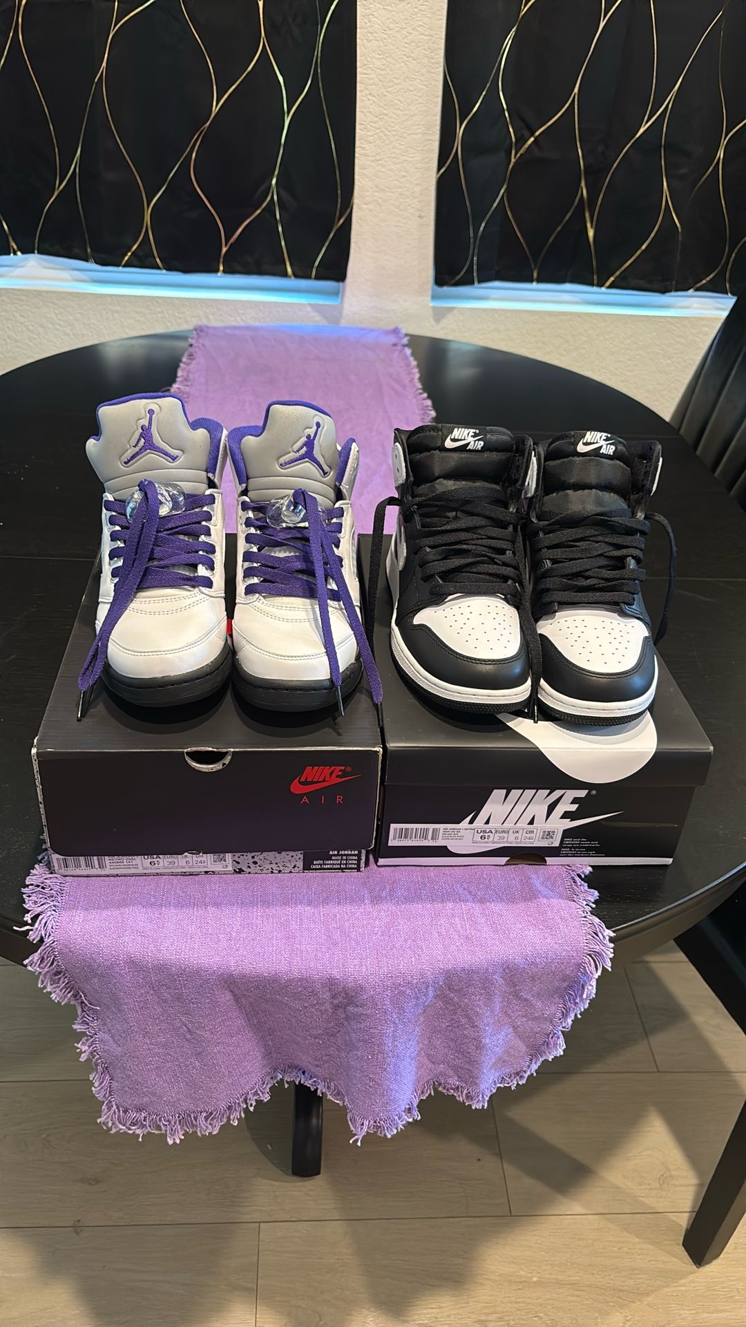 Jordan 5 & Jordan 1 Retro OG - GS Shoes