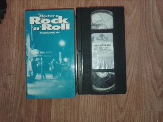 Two VHS Tapes – History of Rock 'n' Roll plugging in & Pink Floyd