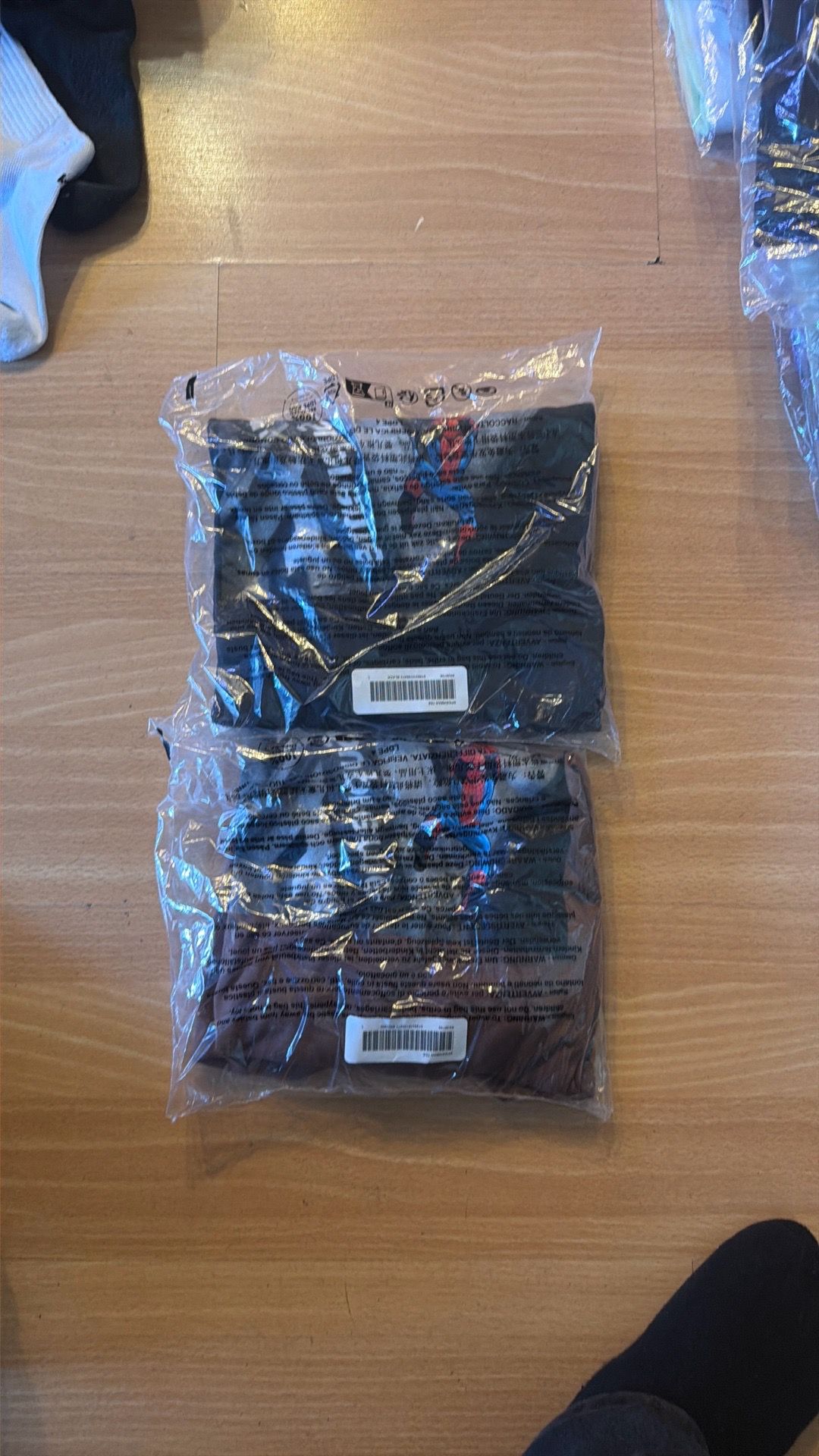 Supreme Spider-Man Tee Black/Brown Size Large ***SEALED IN BAG***
